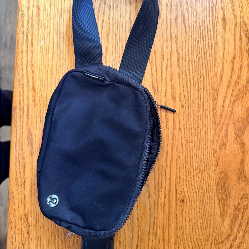 lululemon athletica Sleek Black Crossbody Bag